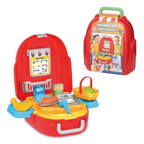 DEDE 03847 CANDY MARKET SET SIRT ÇANTASI