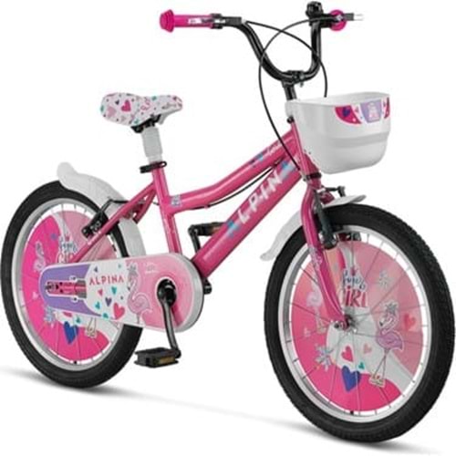 ÜMİT 20 JANT ALPİNA KIZ PEMBE L 2025 SERİSİ