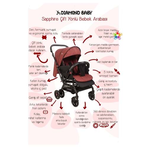 DİAMONT BEBEK ARABASI 2024