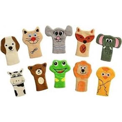 BİRLİK URT020-003 BABYCİM 10LU HAYVANLAR PARMAK KUKLASI