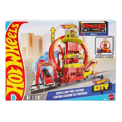 HKX41 Hot Wheels Çember Pistli İftaiye İstasyonu