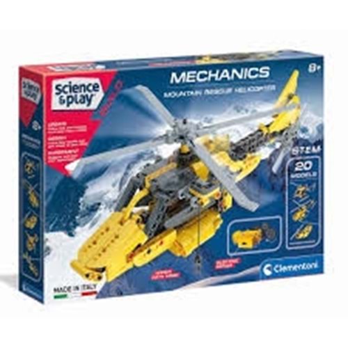 CLEMENTONİ 75063TR Mekanik Laboratuvarı - Kurtarma Helikopter