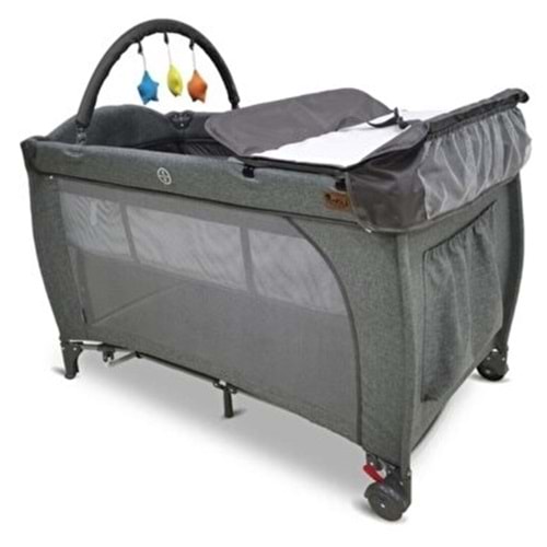 BABYHOPE BH-1040 NOVA OYUN PARKI(60X120 CM) (Gri) 2024