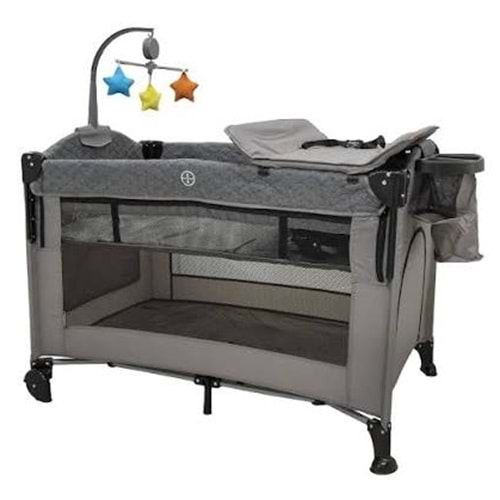 BABYHOPE BH-1080 ROYAL OYUN PARKI(70X110 CM) (FÜME) 2024