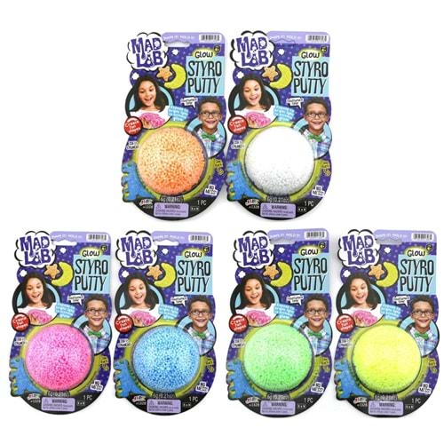 1328 SUN-JRU-KÖPÜK TOP MAD LAB GLOW STYRO PUTTY PA