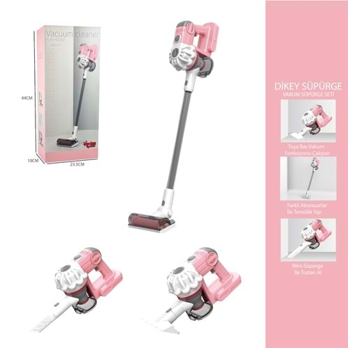 VARDEM LS8807C DİKEY ELEKT. SUPURGESI PEMBE (3IN1)KAPALI KUTU