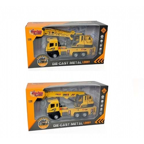 VARDEM XX992-02ABKUTULU CEK BIRAK 1:28 SESLI ve ISIKLIKULE VINC