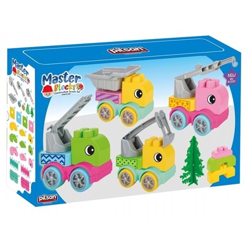 PİLSAN 03 607 MASTER BLOKLU İNŞAAT KAMYON SERİSİ