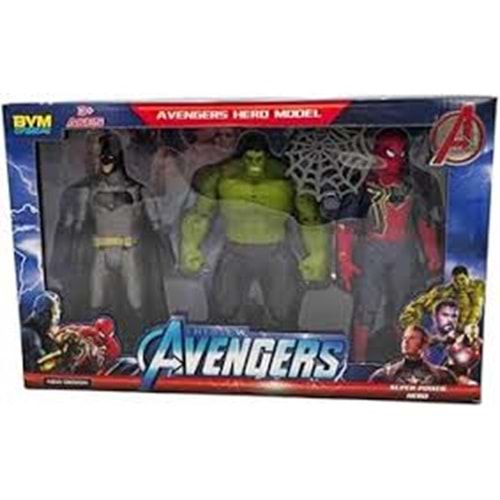 PRESTİJ 6124 KUTULU 3 LÜ KARAKTER