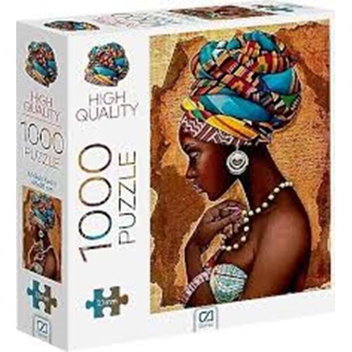 GAMES CA1000-7041 AFRİKALI KADIN 1000 PARÇAPUZZLE