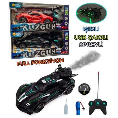 DMN KM660-3 DUMAN ÇIKARAN ŞARJLI UZK KUZGUN