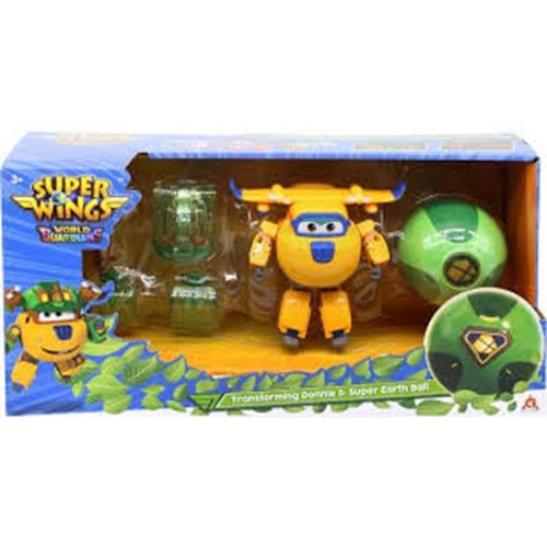 MEGA 010101AUL60966 HARİKA KANATLAR DÖNÜŞEN DONNIE & SUPER BALL- TOPRAK GÜCÜ