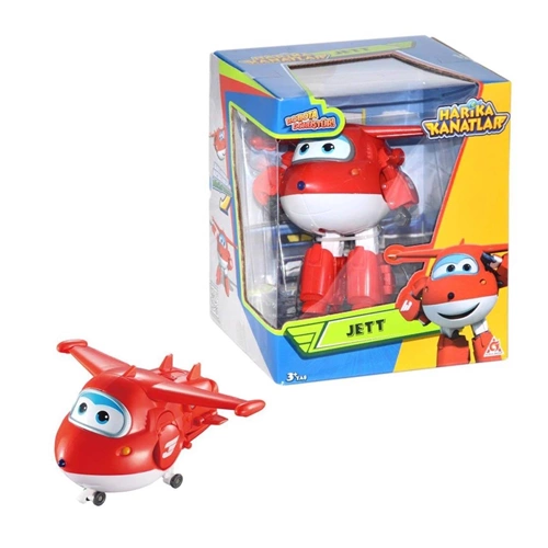 MEGA 010101AUL60963 HARİKA KANATLAR DÖNÜŞEN JETT & SUPER BALL- ÇELİK