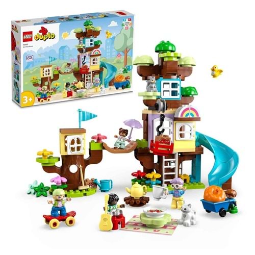 LEGO 10993 Lego Duplo 3ü 1 Arada Ağaç Ev 126 parça +3 y