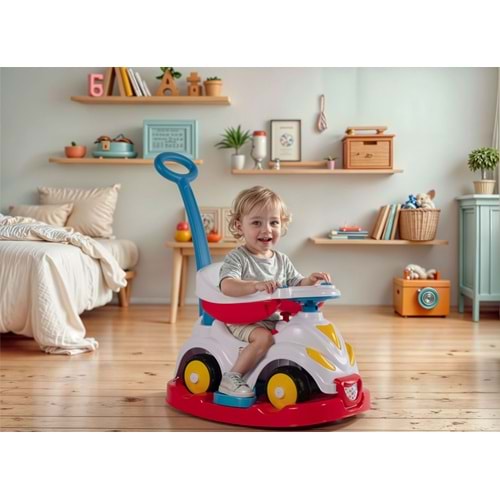 DOLU 1812 FISHER-PRICE SMILE ARABA 4Ü 1 ARADA
