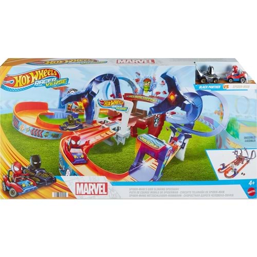 HPL34 Hot Wheels Racerverse Marvel Pist Seti