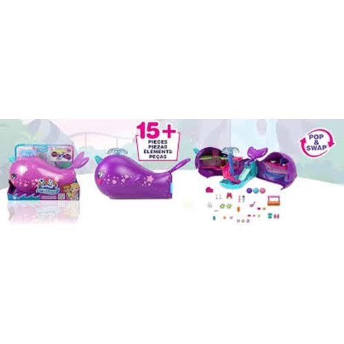 MATTEL HKV71 Polly Pocket Sparkle Cove - Narval