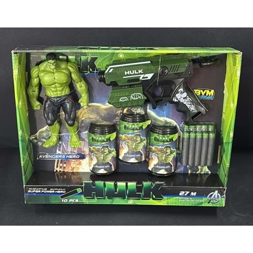 PRESTİJ 9519 HEDEFLİ HULK KAREKTERLİ NÖRF TABANCA
