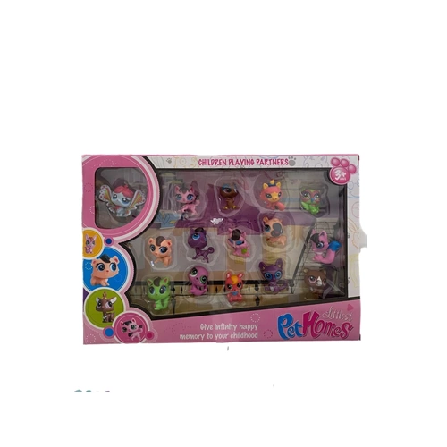 BARAN 3010-A 15 Lİ PETSHOP MİNİŞ SET