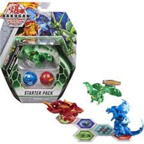BARAN SB603 3 LÜ FİGÜRLÜ KARTELA BAKUGAN SET