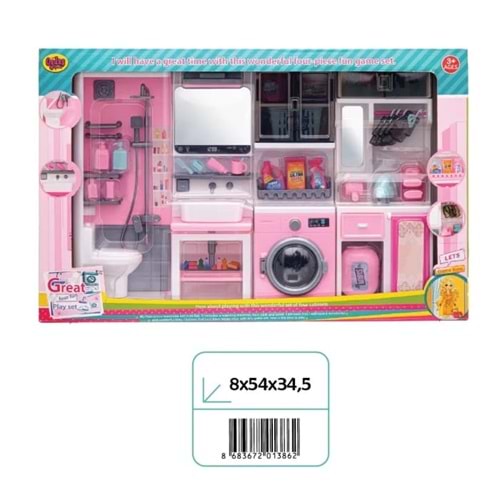 OYDAŞ 02386 KUTUDA 4 LÜ YENİ BANYO SETİ