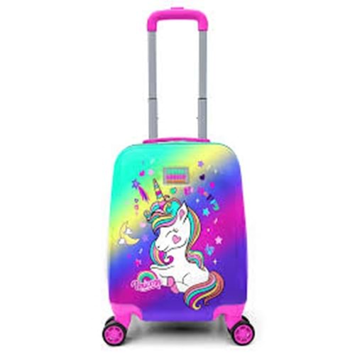 CORAL 16701 HIGH MİNİ VALİZ (DESENLİ)