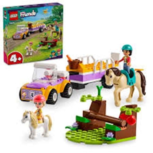 LEGO 42634 LEGO® Friends At ve Midilli Römorku 105 parça +4 yaş