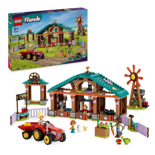 LEGO 42617 LegoFriendsÇiftlikHayvanı Barınağı 489parça+6yaş