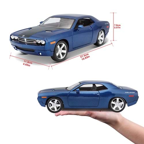 NECO 31396 1/18 2006 MODEL DODGE CHALLENGER CONCEPT