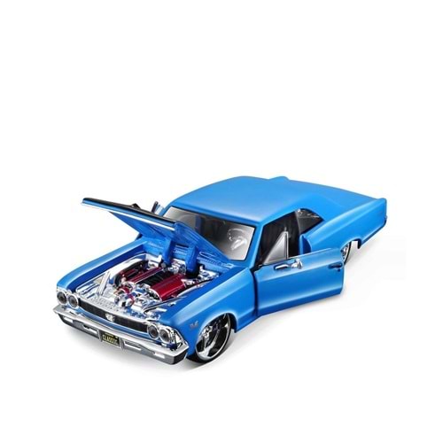 NECO MAY 31333 1:24 1966 Chevrolet Chevelle SS 396 Model Araba