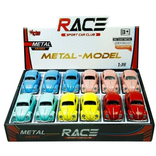 VARDEM TIN-80131-12CEKBIRAK 1:36 DIE-CAST ARABA(Kamplumbaga)