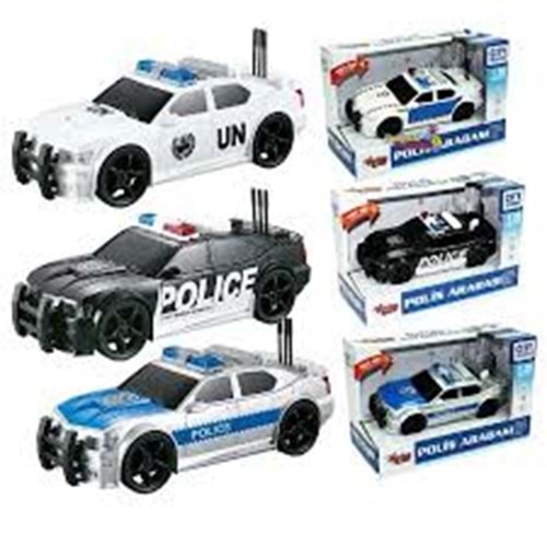 VARDEM WY620A-B1:16 SURTMELI SESLI ISIKLI POLİS ARABASI