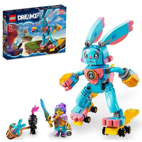 LEGO 71453 Lego DREAMZzz Izzie veTavşan Bunchu 259 parça +7 yaş