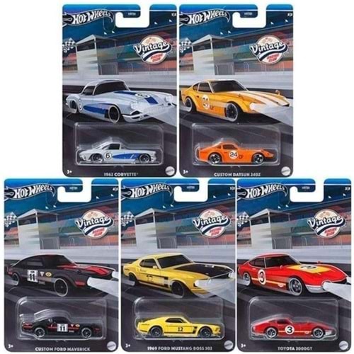 HRT81 Hot Wheels VintageTemalı Arabalar