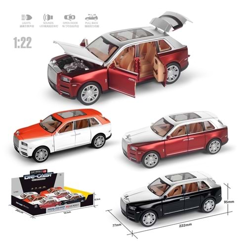 VARDEM HCL-806A Çek Bırak 1:22 Sesli ve Işıklı Araba