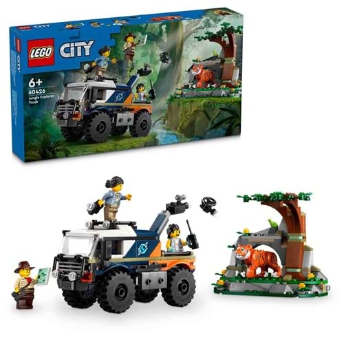 LEGO 60426 City Orman KaşifininArazi Kamyonu 314 parça +6 yaş