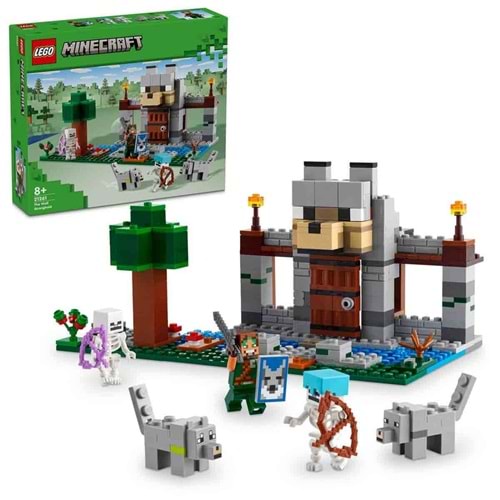 LEGO 21261 Minecraft Kurt Kalesi312 parça +8 yaş