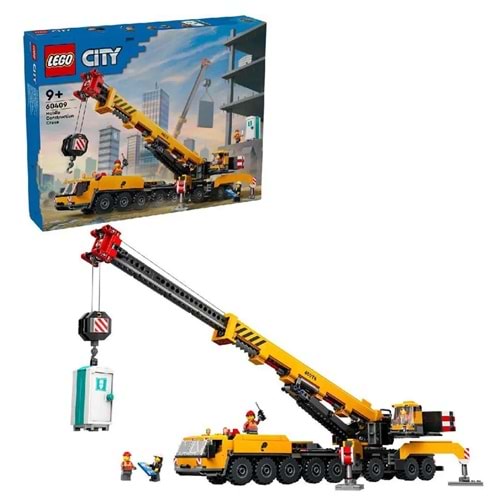 LEGO 60409 City Sarı Mobil İnşaatVinci 1116 parça +9 yaş