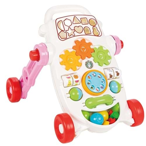 PİLSAN 07 539 HAPPY İLK ADIM ARABASI PEMBE