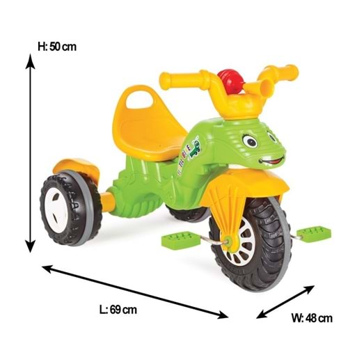 PİLSAN 07 163 TIRTIL BİSİKLET (YEŞİL)