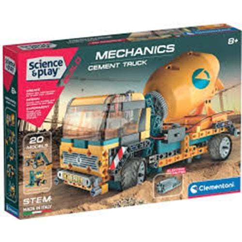 CLEMENTONİ 75083TR Mekanik Laboratuvarı - İnşaat Kamyonu +9 y
