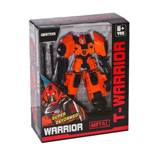 GEBETOYS LJ1654 METAL GÖVDELİ DÖNÜŞEBİLEN ROBOT