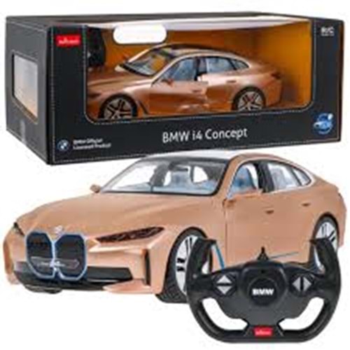 98300 SUN-RAS-RC 1 14 BMW İ4CONCEPT 2 4 GHZ PLATİN GOLD