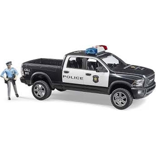BRUDER BR02505 Ram 2500 Polis Aracı ve Memur +4 yaş