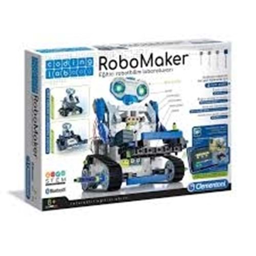 CLEMENTONİ 64442 Robotik Laboratuvarı - Robomaker Start +8 ya