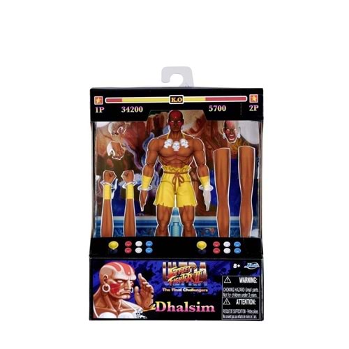 253252031 STREET FİGHTER II DHALSİM 6 FİGURE