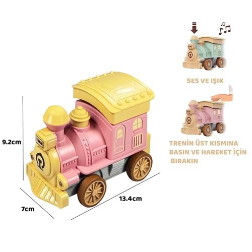 VARDEM YM-8068A ISIKLI VE MUZIKLI BEBEK TREN