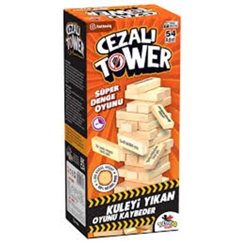 VARDEM TOT 7306 CEZALI TOWER AHSAP JENGA OYUNU