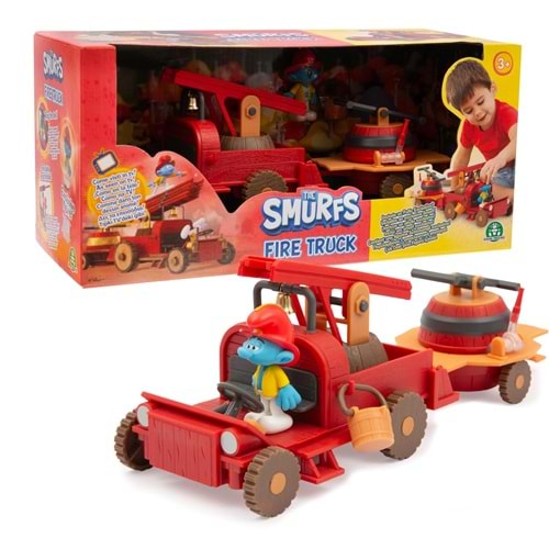 Giochi Preziosi PUF26000 Şirinler İtfaiye Aracı