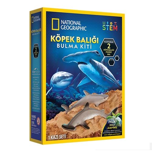 Giochi Preziosi NAT07002 National GeographicKöpek Balığı Bulma Kiti -TRHAMSHDIG +6 yaş
